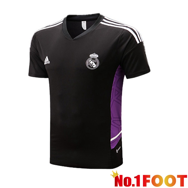 Real Madrid Training T-Shirts Black 2022-2023