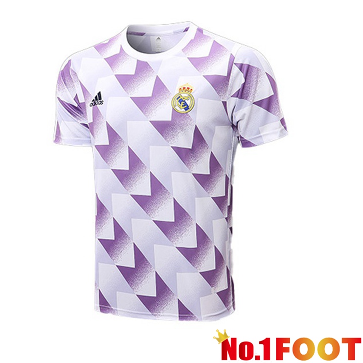 Real Madrid Training T-Shirts Purple 2022-2023