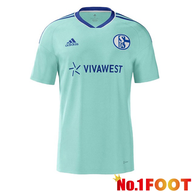 Schalke 04 Football Jerseys Third Green 2022-2023