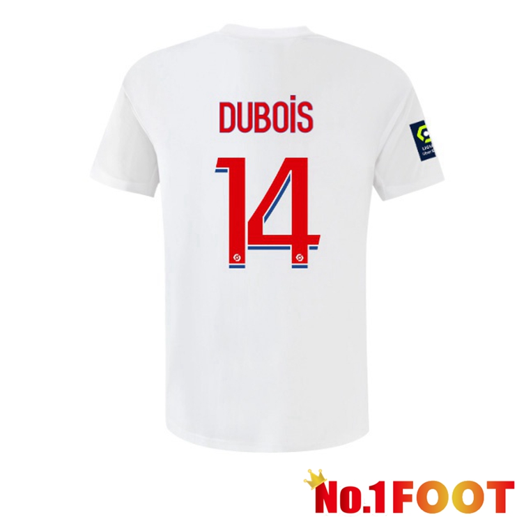 lyon (DUBOIS 14) Football Jerseys Home White 2022-2023