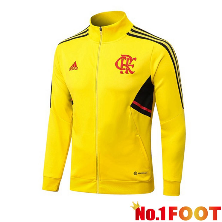 Flamengo Training Jacket Yellow 2022-2023