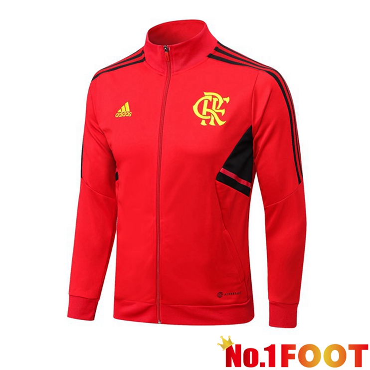 Flamengo Training Jacket Red 2022-2023