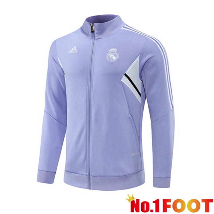 Real Madrid Training Jacket Purple 2022-2023