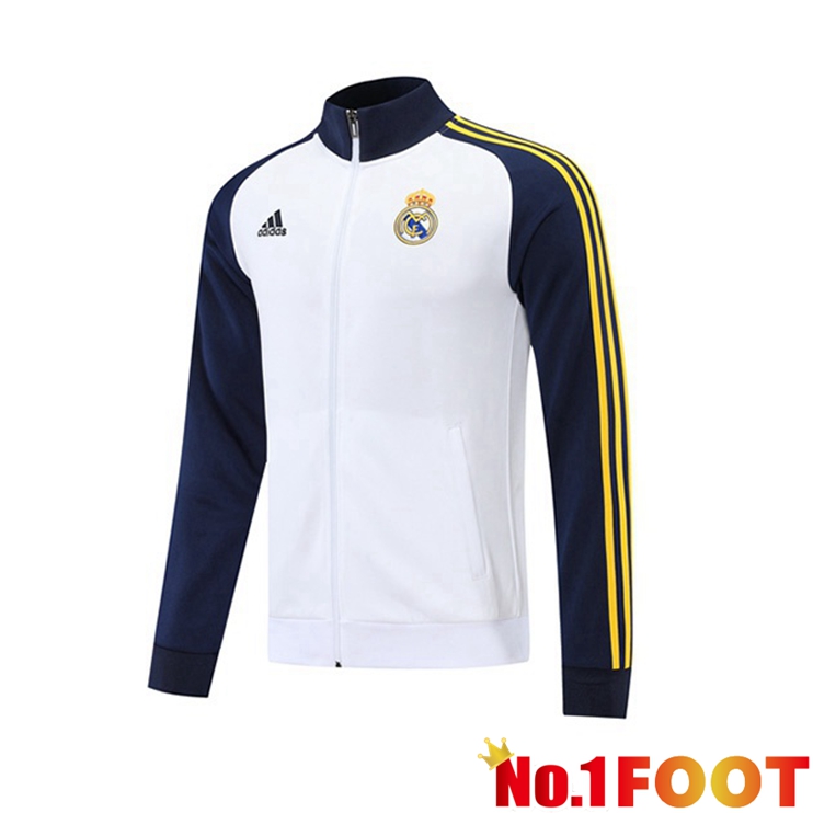 Real Madrid Training Jacket White 2022-2023