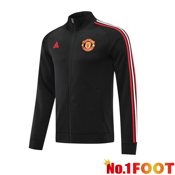 Manchester United Training Jacket Black 2022-2023