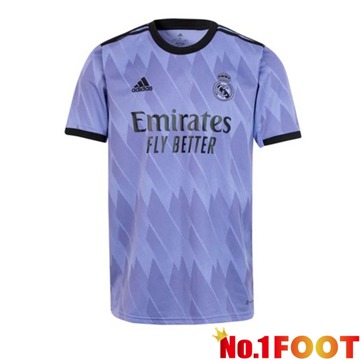 Real Madrid Football Jerseys Away Purple 2022-2023