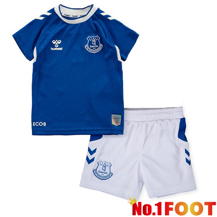 Everton Kids Football Jerseys Home Blue 2022-2023