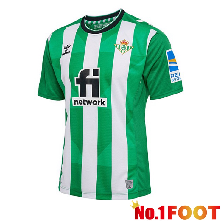 Real Betis Football Jerseys Home Green White 2022-2023