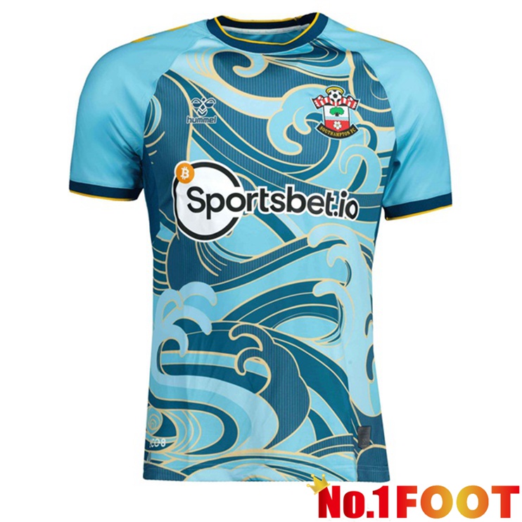 Southampton FC Football Jerseys Away Blue 2022-2023