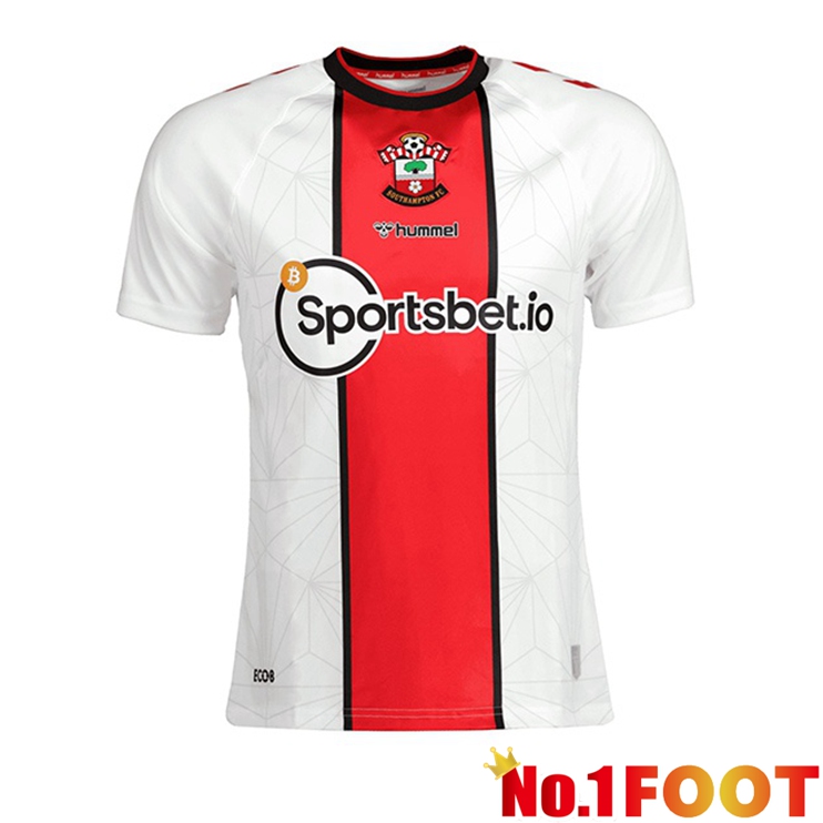 Southampton FC Football Jerseys Home Red White 2022-2023