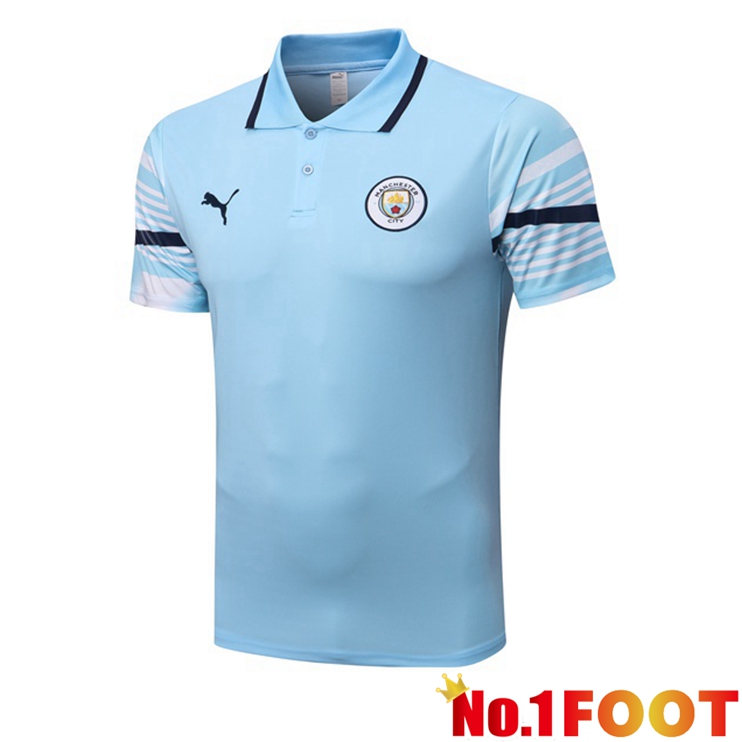 Manchester City polo shirt Blue 2022-2023