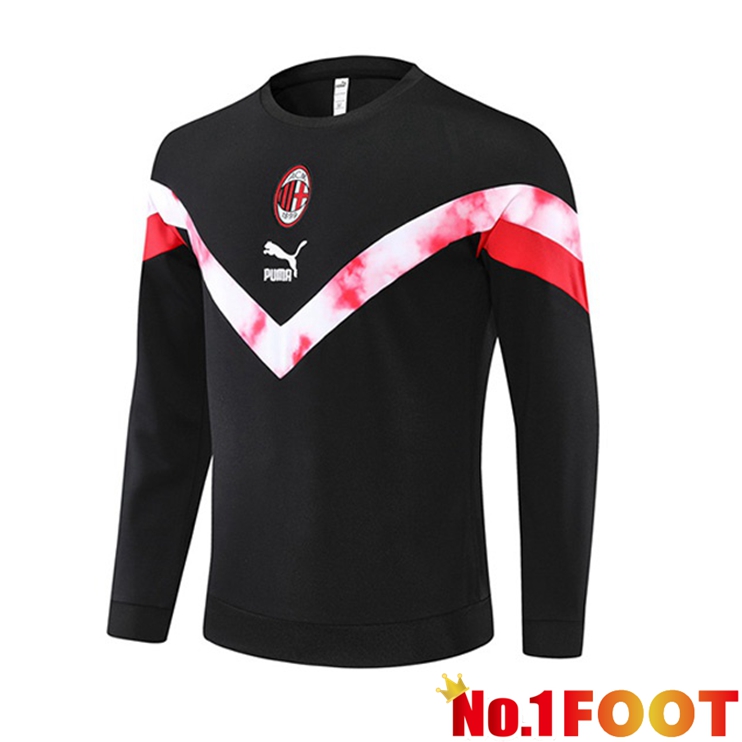 AC Milan Training Sweatshirt Black 2022-2023