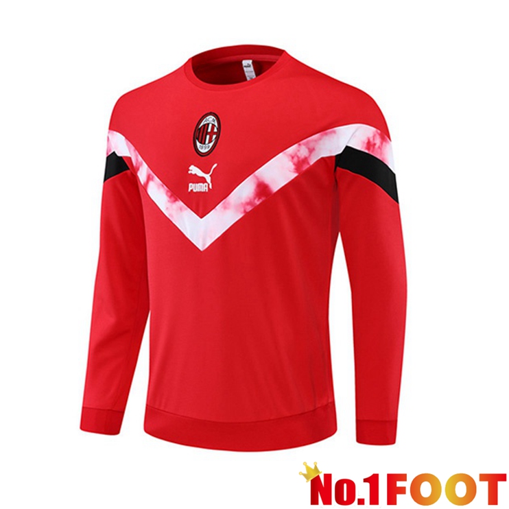 AC Milan Training Sweatshirt Red 2022-2023