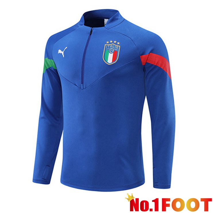 Italy Training Sweatshirt Blue 2022-2023