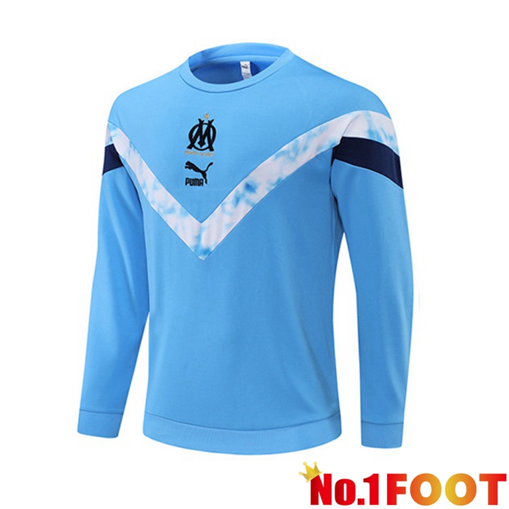 Olympique de Marseille Training Sweatshirt Blue 2022-2023