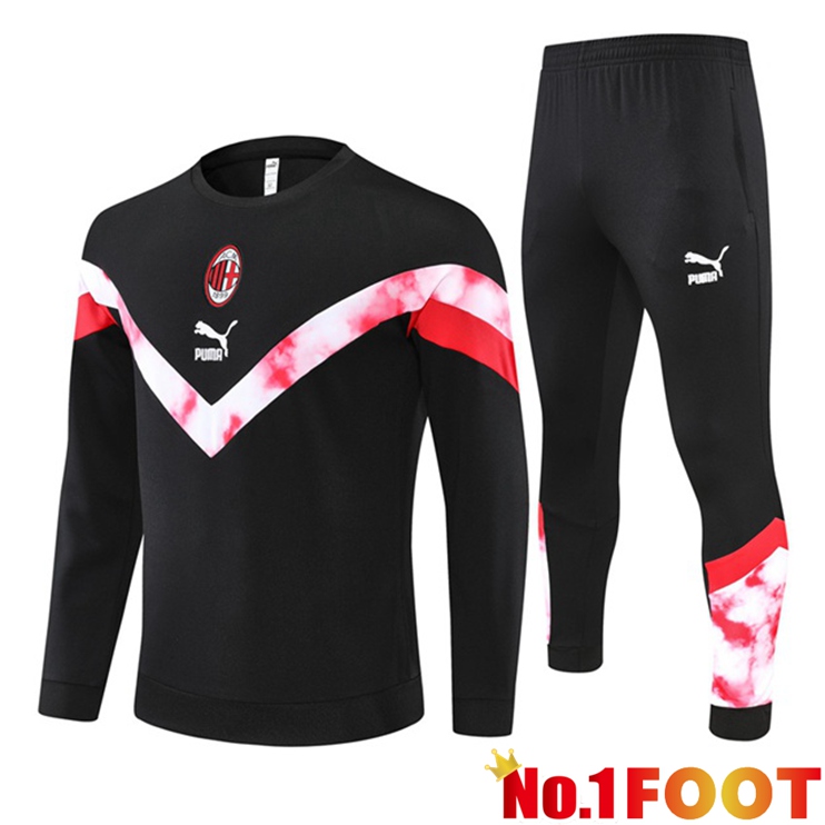 AC Milan Training Tracksuit Black 2022-2023