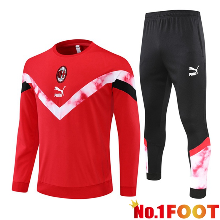 AC Milan Training Tracksuit Red 2022-2023