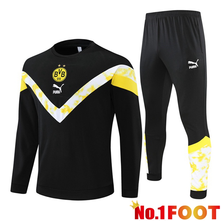 Dortmund BVB Training Tracksuit Black 2022-2023