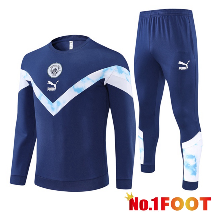 Manchester City Training Tracksuit Blue 2022-2023