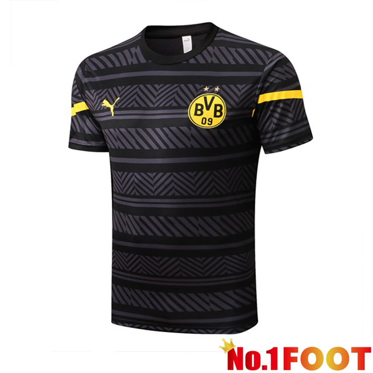 Dortmund BVB Training T-Shirts Black 2022-2023