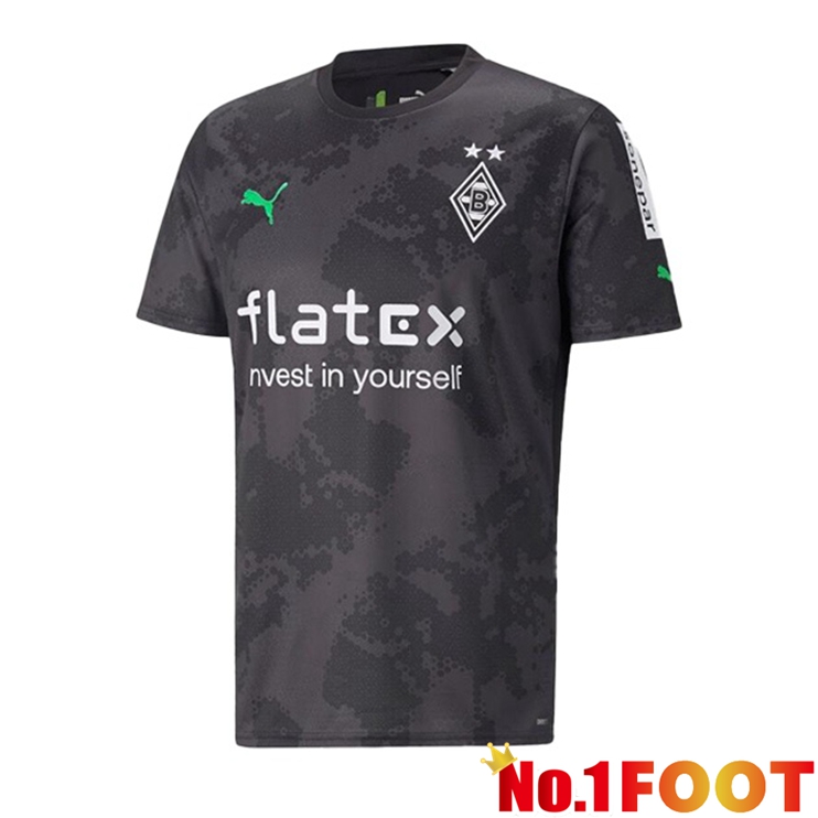 Monchengladbach Football Jerseys Third Black 2022-2023