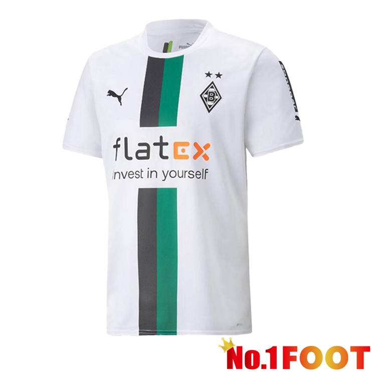 Monchengladbach Football Jerseys Home White 2022-2023