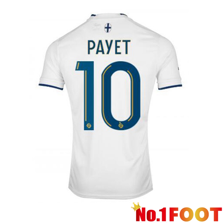 Olympique de Marseille (PAYET 10) Football Jerseys Home White 2022-2023