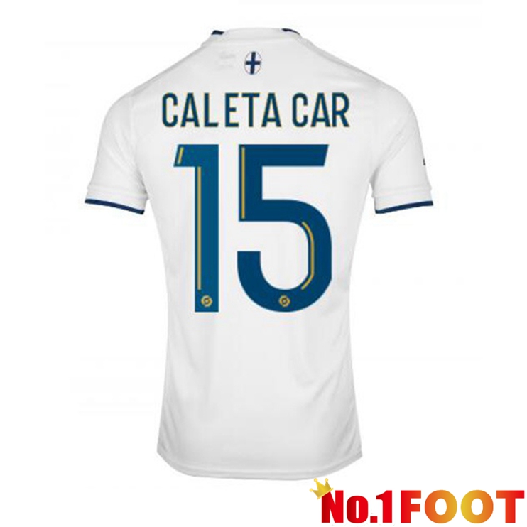 Olympique de Marseille (CALETA CAR 15) Football Jerseys Home White 2022-2023