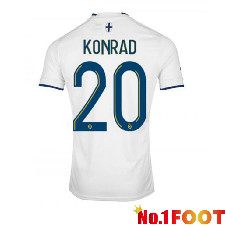 Olympique de Marseille (KONRAD 20) Football Jerseys Home White 2022-2023