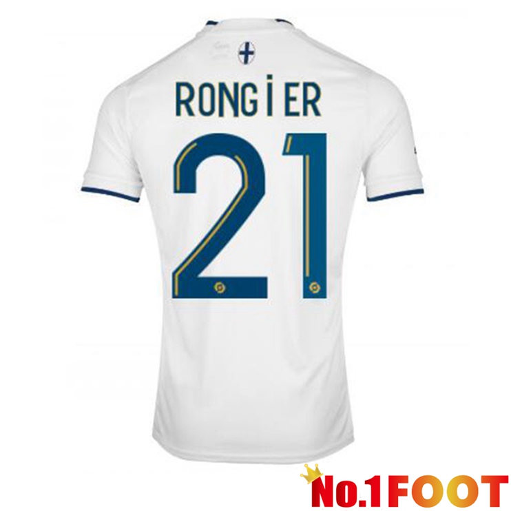 Olympique de Marseille (RONGIER 21) Football Jerseys Home White 2022-2023