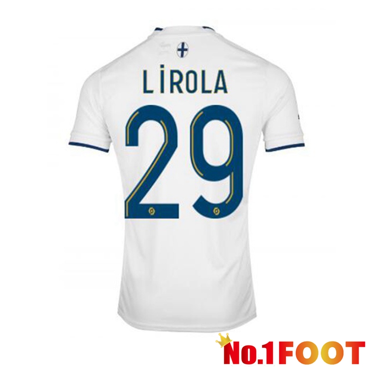 Olympique de Marseille (LIROLA 29) Football Jerseys Home White 2022-2023