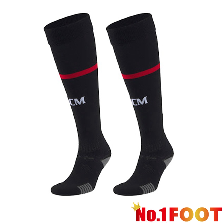 AC Milan Home Football Socks Red 2022-2023