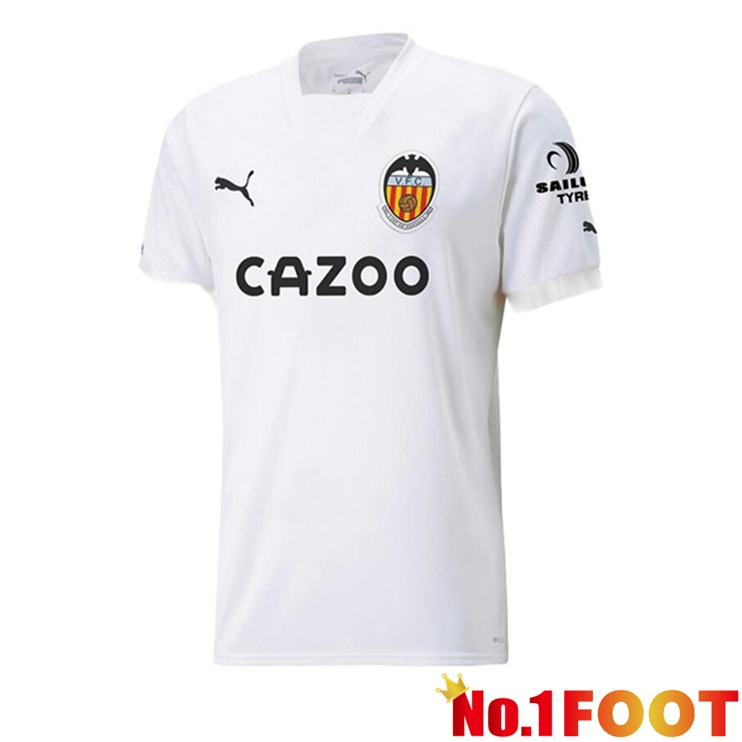 Valencia CF Football Jerseys Home White 2022-2023