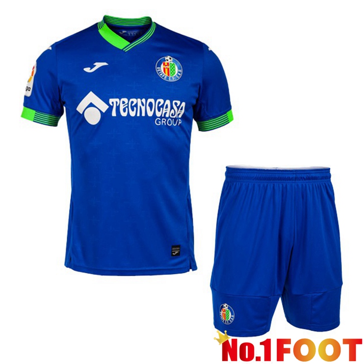 FC Getafe CF Kids Football Jerseys Home Blue 2022-2023