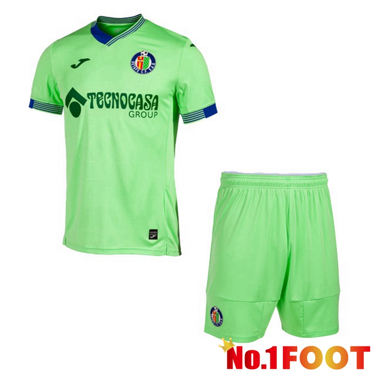 FC Getafe CF Kids Football Jerseys Third Green 2022-2023