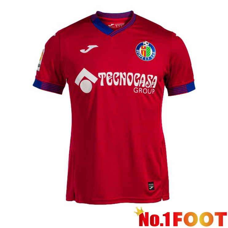 FC Getafe CF Football Jerseys Away Red 2022-2023