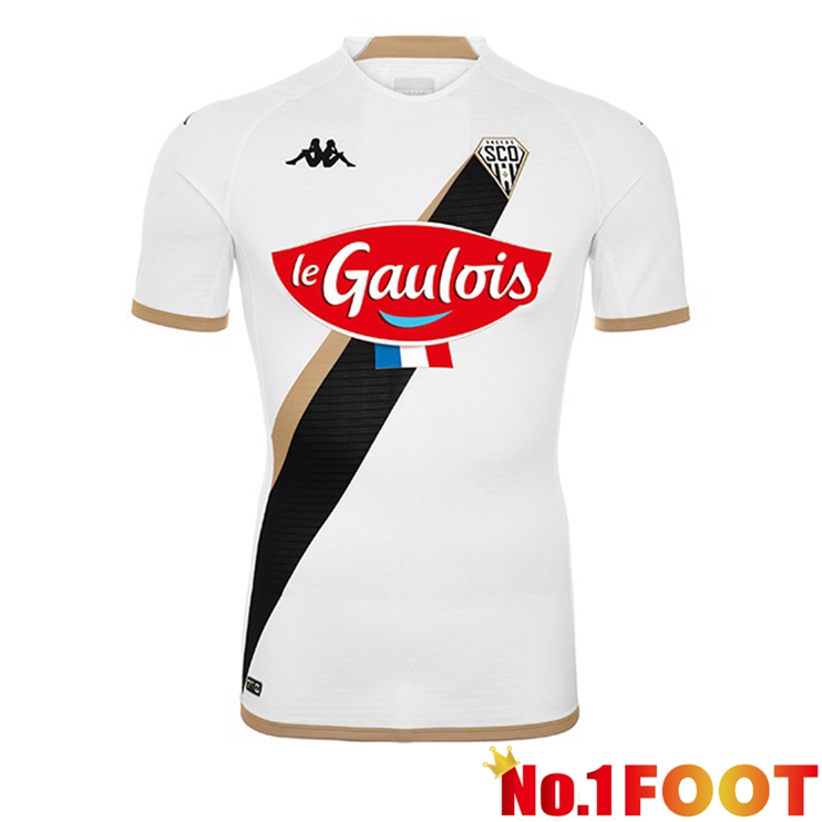 Angers SCO Football Jerseys Away White 2022-2023