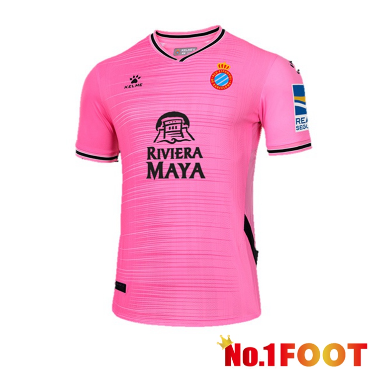 FC RCD Espanyol Football Jerseys Away Rose 2022-2023