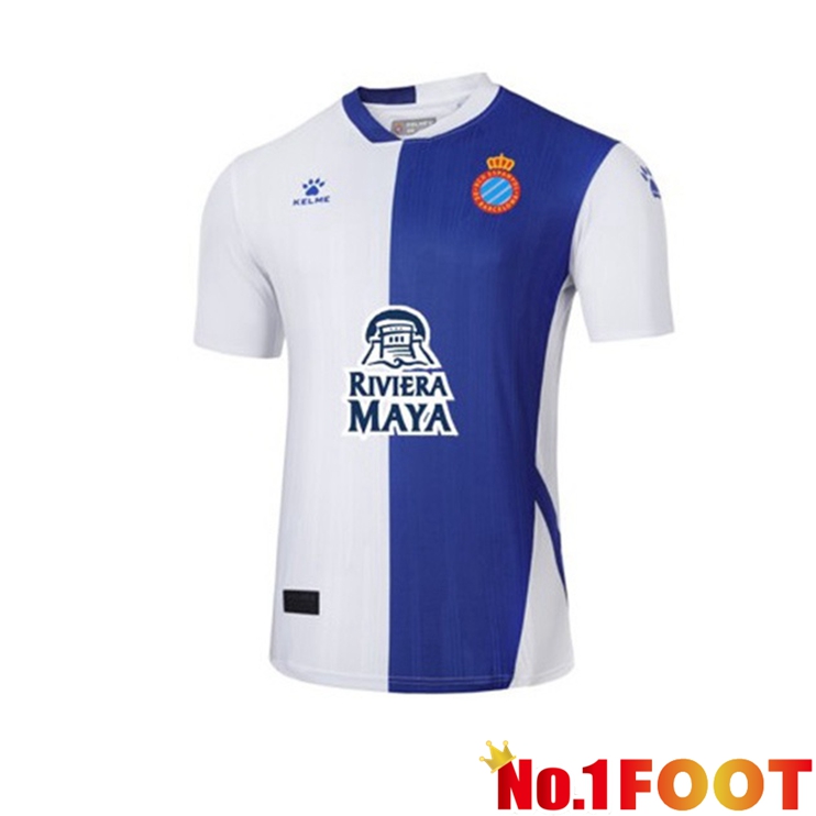 FC RCD Espanyol Football Jerseys Third Blue White 2022-2023