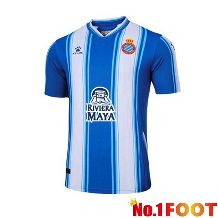 FC RCD Espanyol Football Jerseys Home Blue 2022-2023