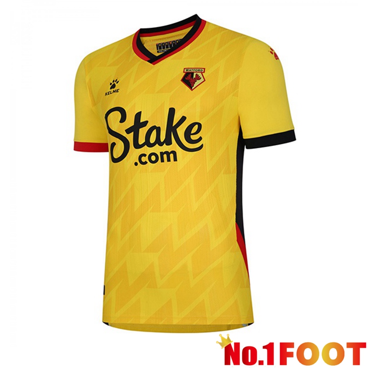 Watford FC Football Jerseys Home Yellow 2022-2023