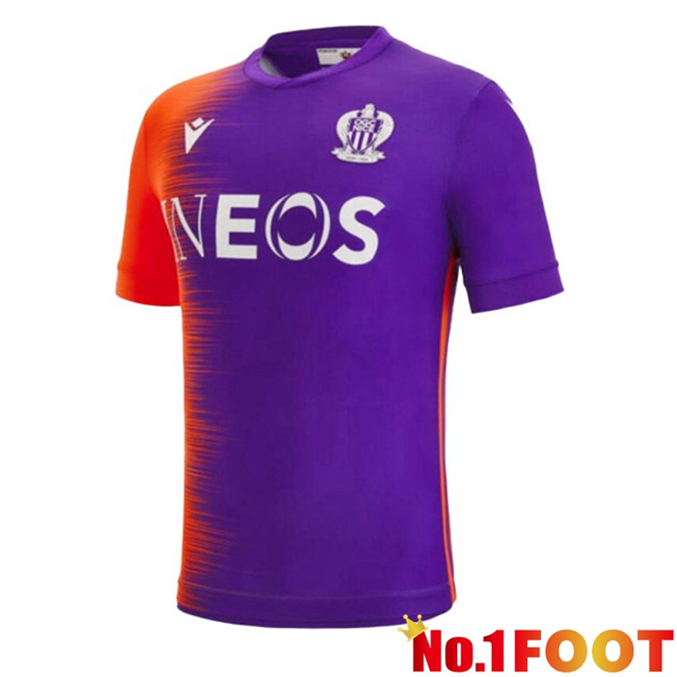 OGC Nice Football Jerseys Home Purple 2022-2023