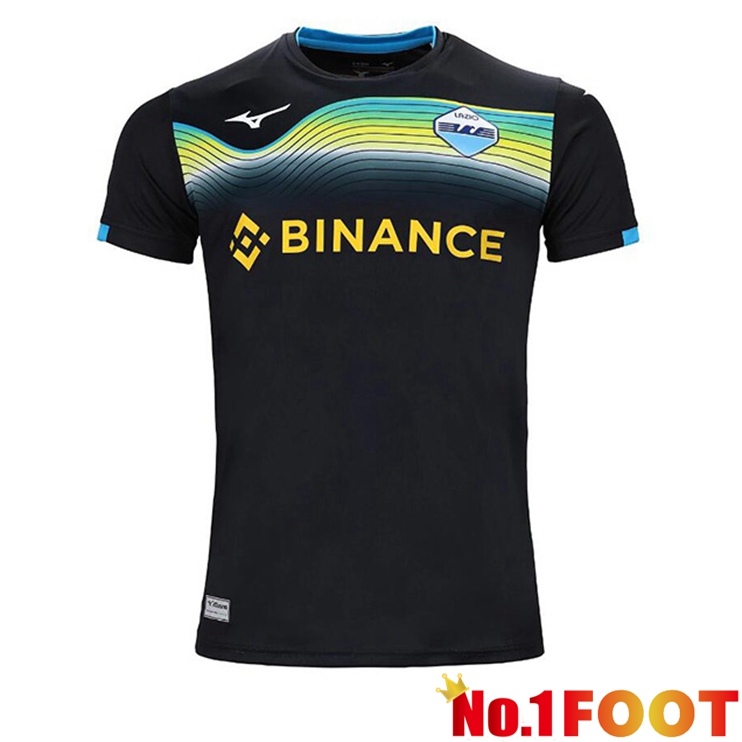 SS Lazio Football Jerseys Away Black 2022-2023