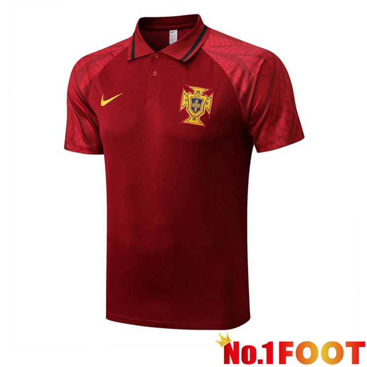 Portugal polo shirt Red 2022-2023