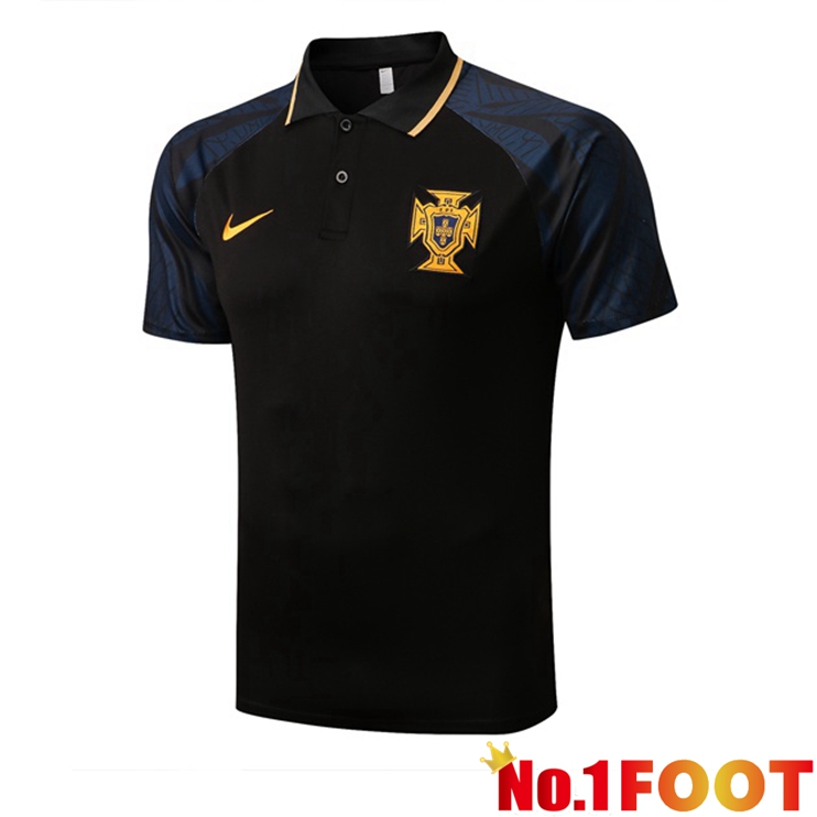 Portugal polo shirt Black 2022-2023 - Click Image to Close