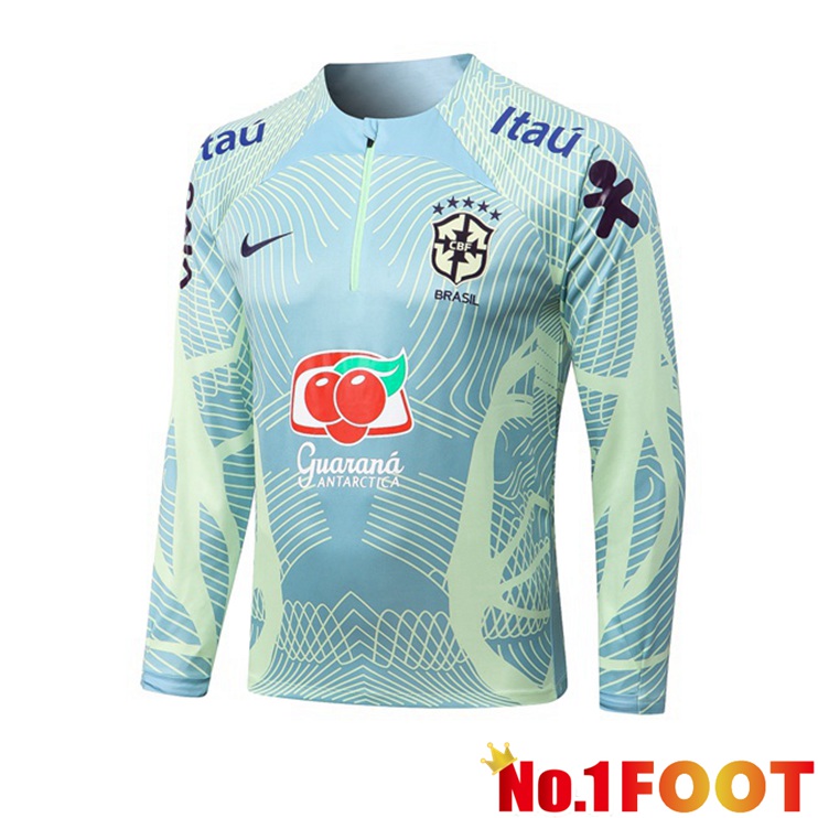 Brazil Training Sweatshirt Green 2022-2023