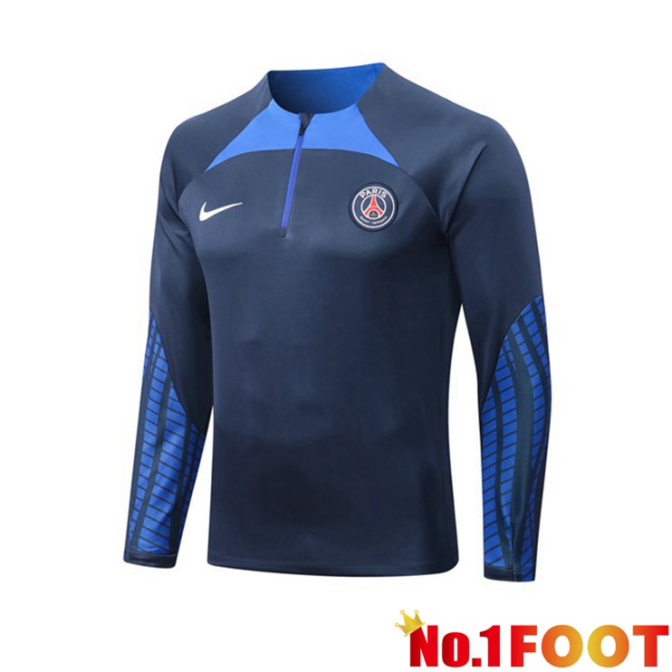 Paris PSG Training Sweatshirt Blue 2022-2023