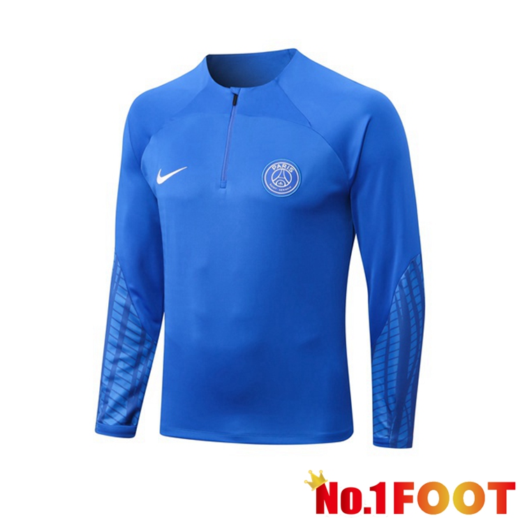 Paris PSG Training Sweatshirt Blue 2022-2023