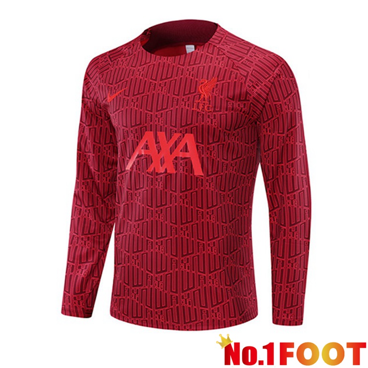 FC Liverpool Training Sweatshirt Red 2022-2023