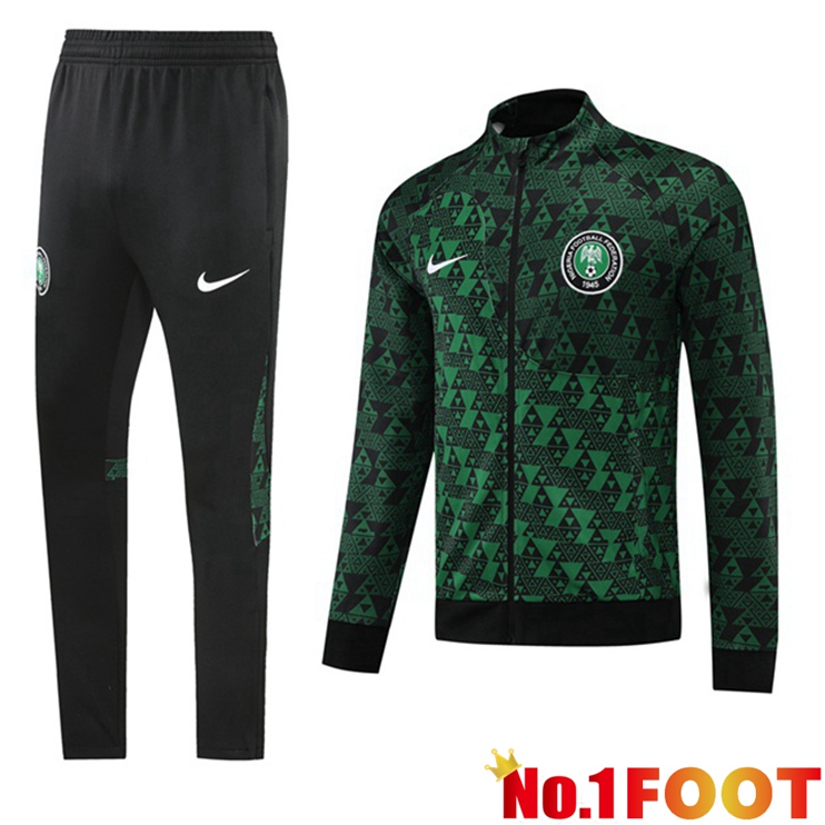 Nigeria Training Jacket Suit Green 2022-2023